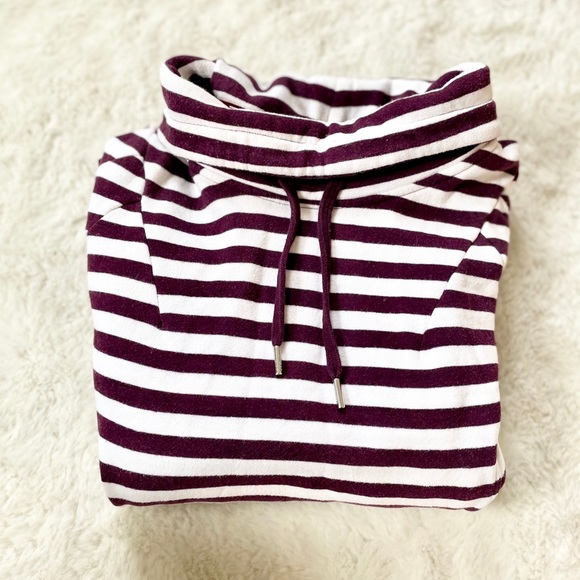 Tommy Hilfiger Cowl Neck Athletic Sweatshirt - Picture 3 of 7
